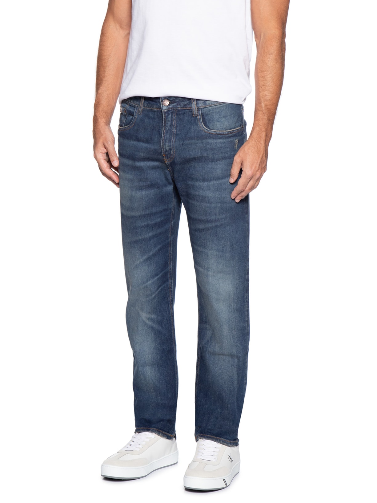 Calça Masculina Jeans Slim 5 Pockets – Azul Calvin Klein Jeans