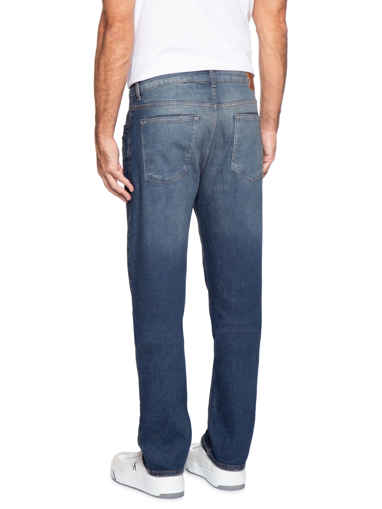 Calça Masculina Jeans Slim 5 Pockets – Azul Calvin Klein Jeans