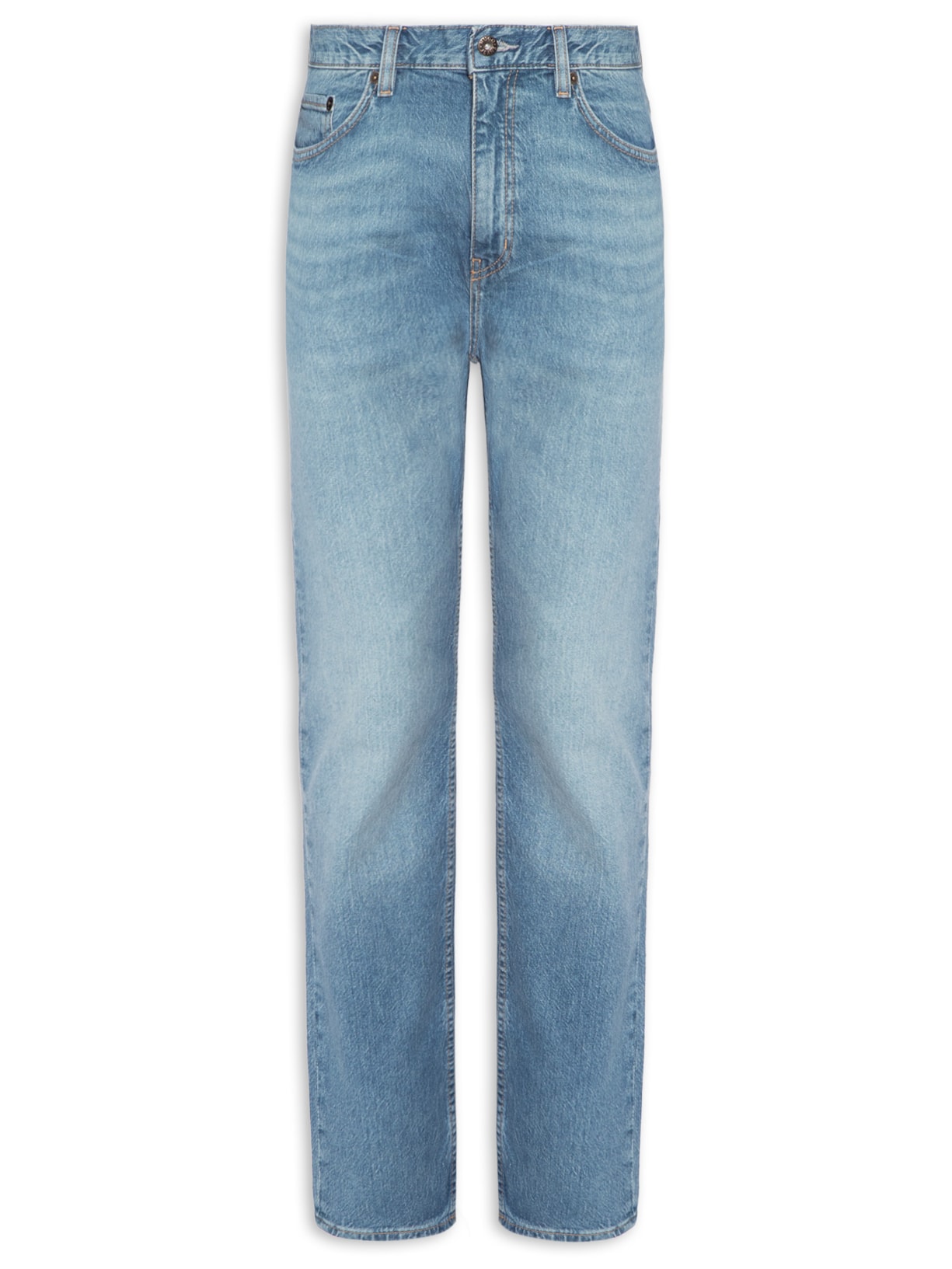 Calça Masculina Jeans Slim Ash - Azul