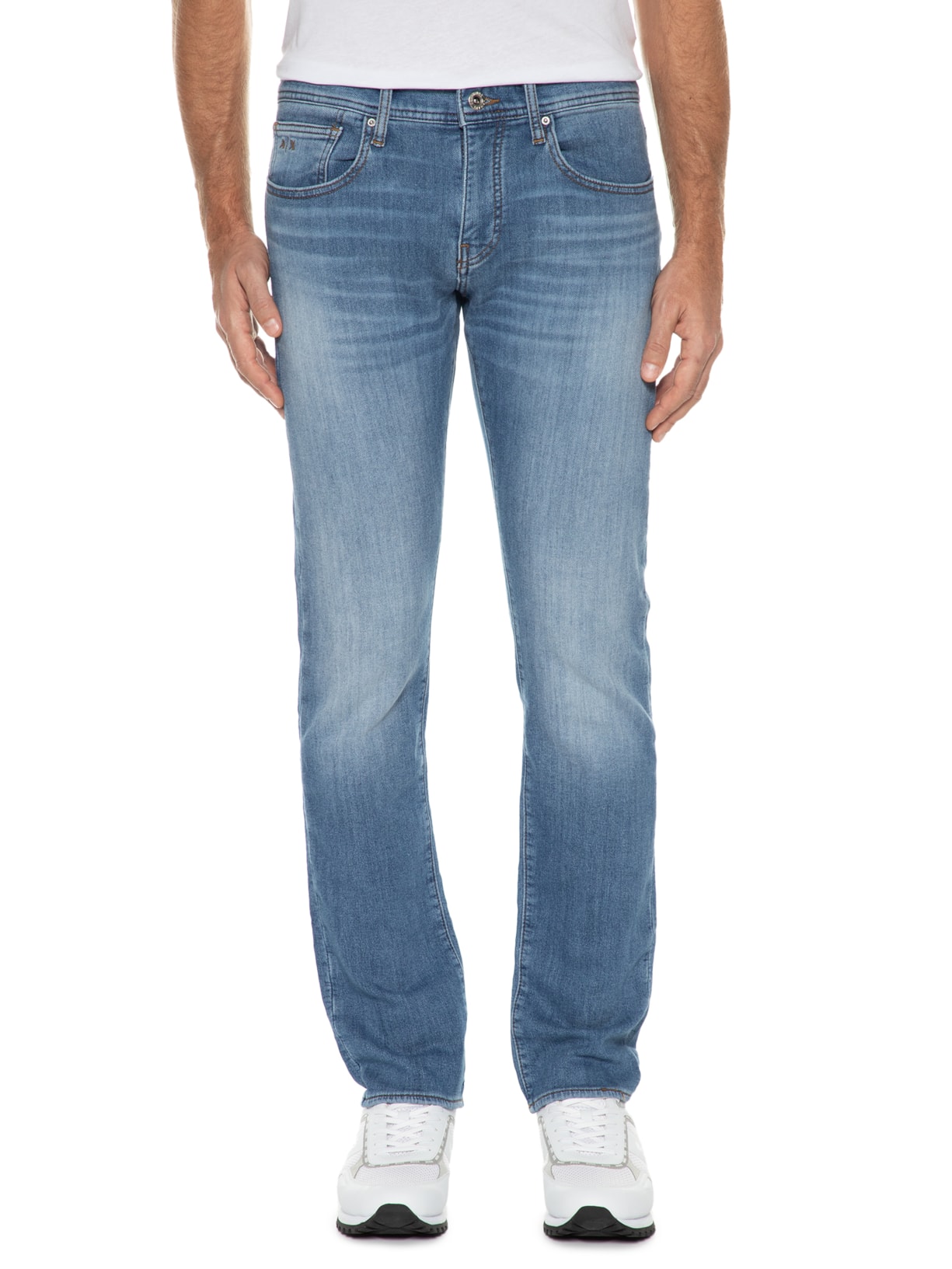 Calça Masculina Jeans Slim Azul Armani Exchange