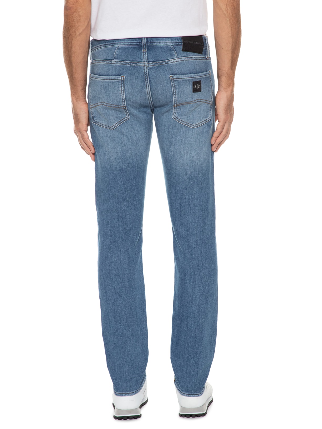 Calça Masculina Jeans Slim Azul Armani Exchange