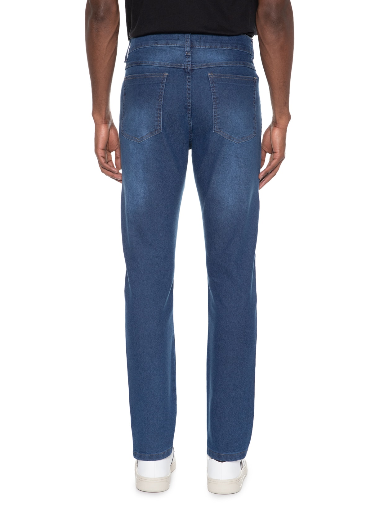 Calça Masculina Jeans Slim Azul '2 Essential