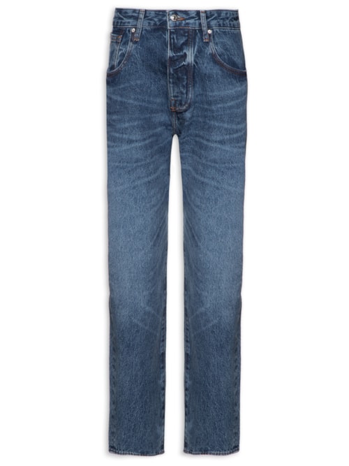 Calça Masculina Jeans Slim - Azul