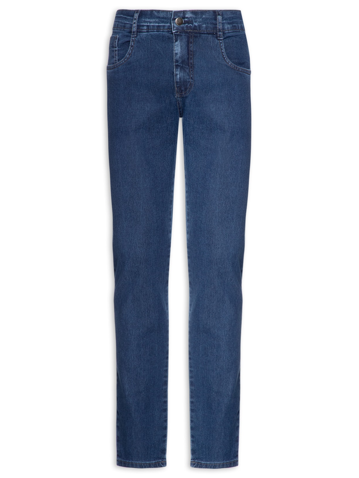 Calça Masculina Jeans Slim - Azul