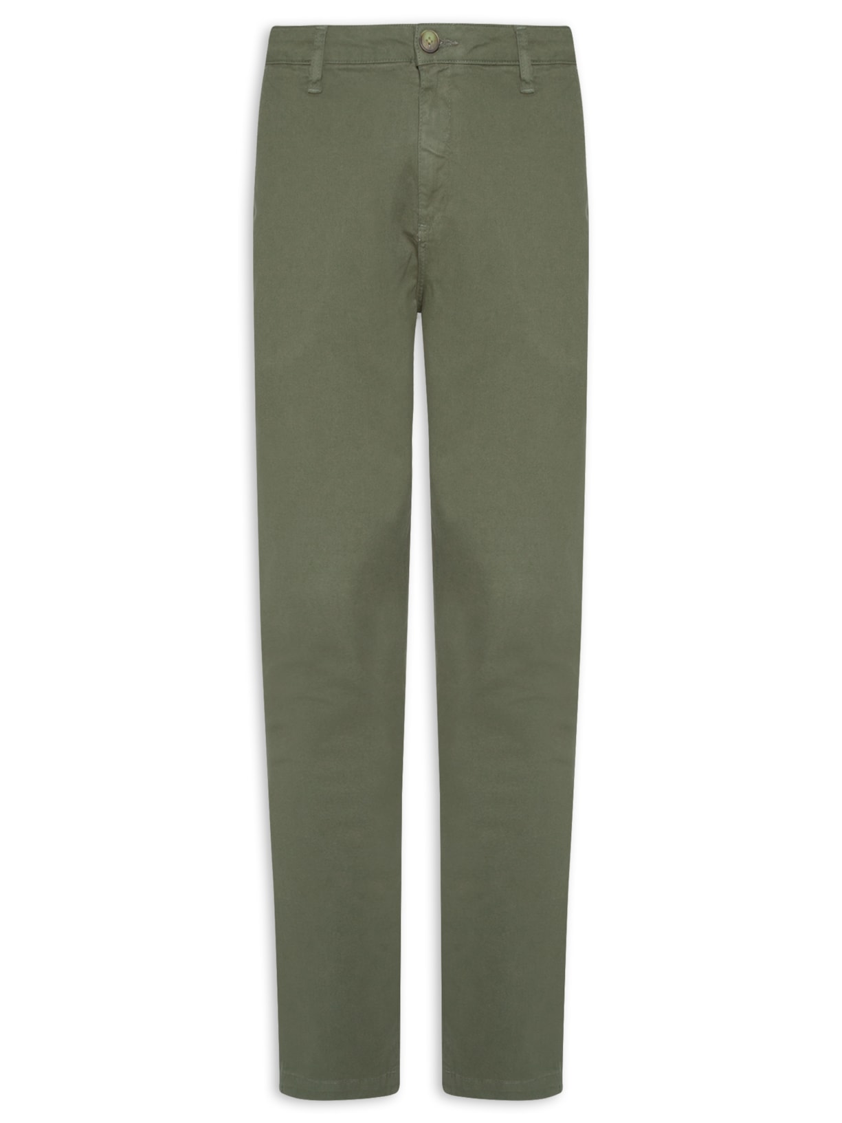 Calça Masculina Jeans Slim Chino II Verde Foxton
