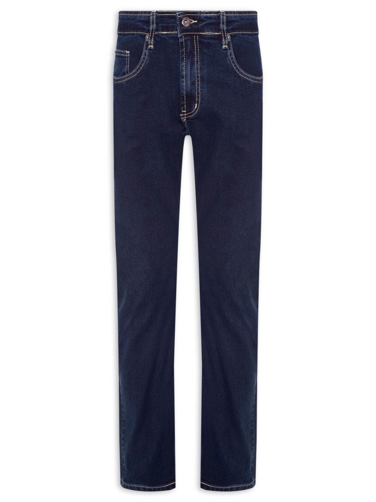 Calça Masculina Jeans Slim Comfort Azul Sergio K