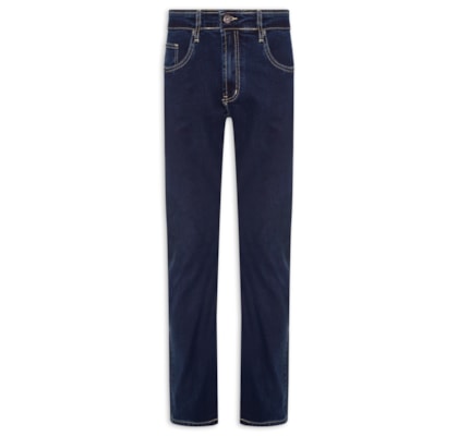 Calça Masculina Jeans Slim Comfort - Azul