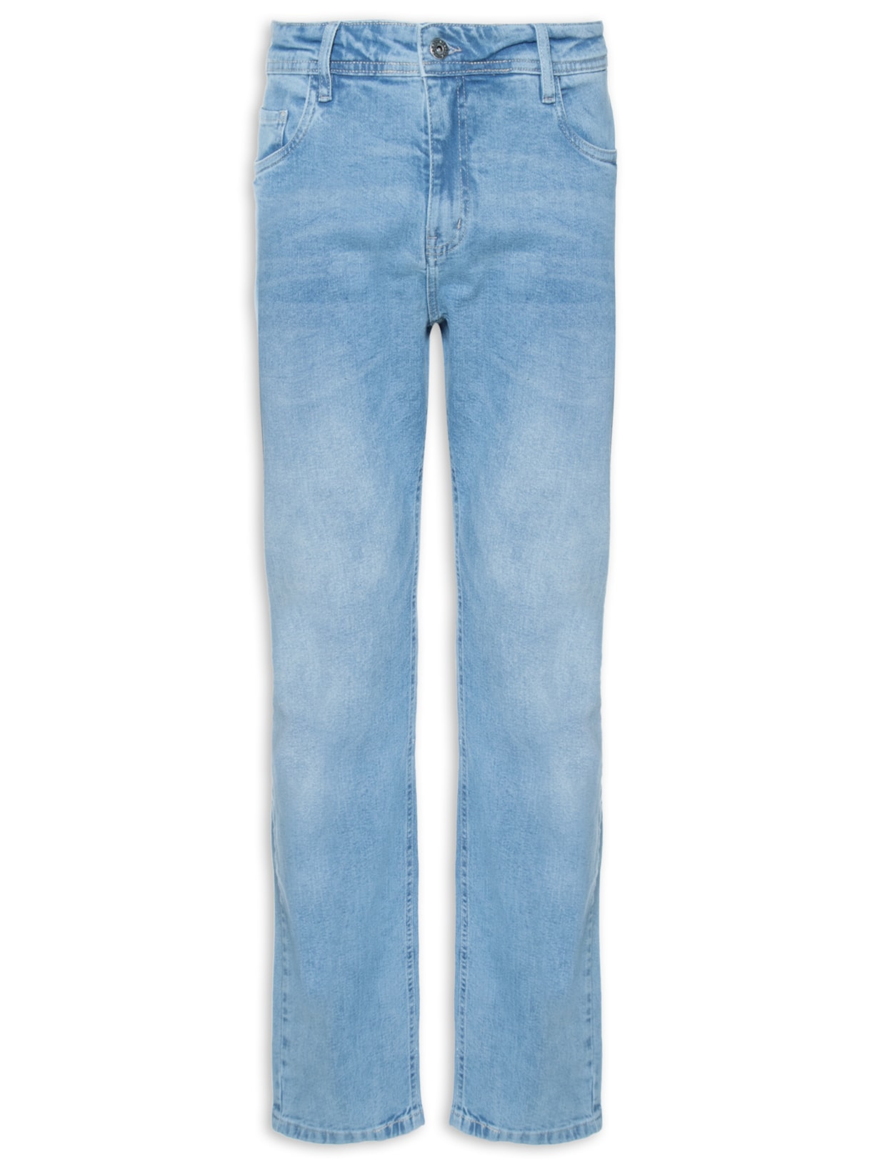 Calça Masculina Jeans Slim Delavê - Azul
