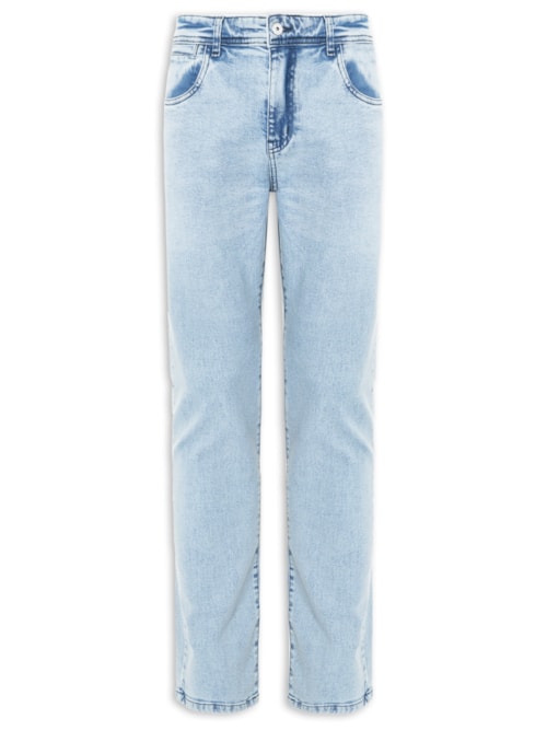 Calça Masculina Jeans Slim Delave Sk - Azul