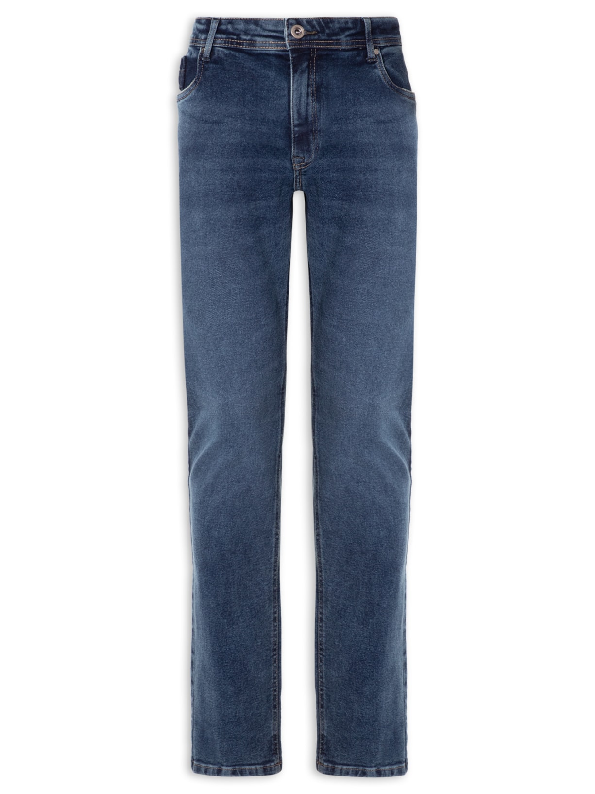 Calça Masculina Jeans Slim Dirty Light Blue - Azul