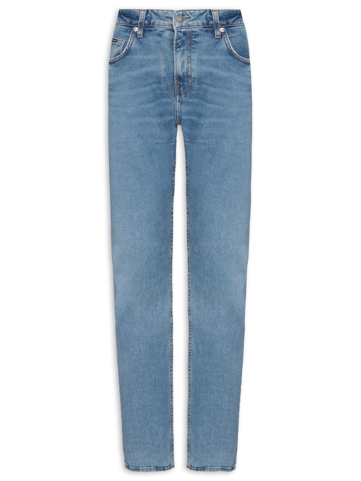 Calça Masculina Jeans Slim Fili Duplo - Azul