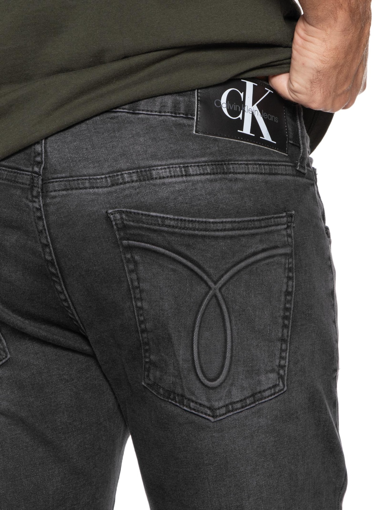 Jeans Calvin Calça Preta Calvin Klein Masculina Calça Masculina