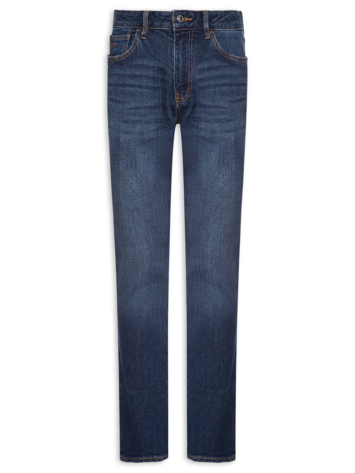 Calça Masculina Jeans Slim Fit 5 Pockets - Azul