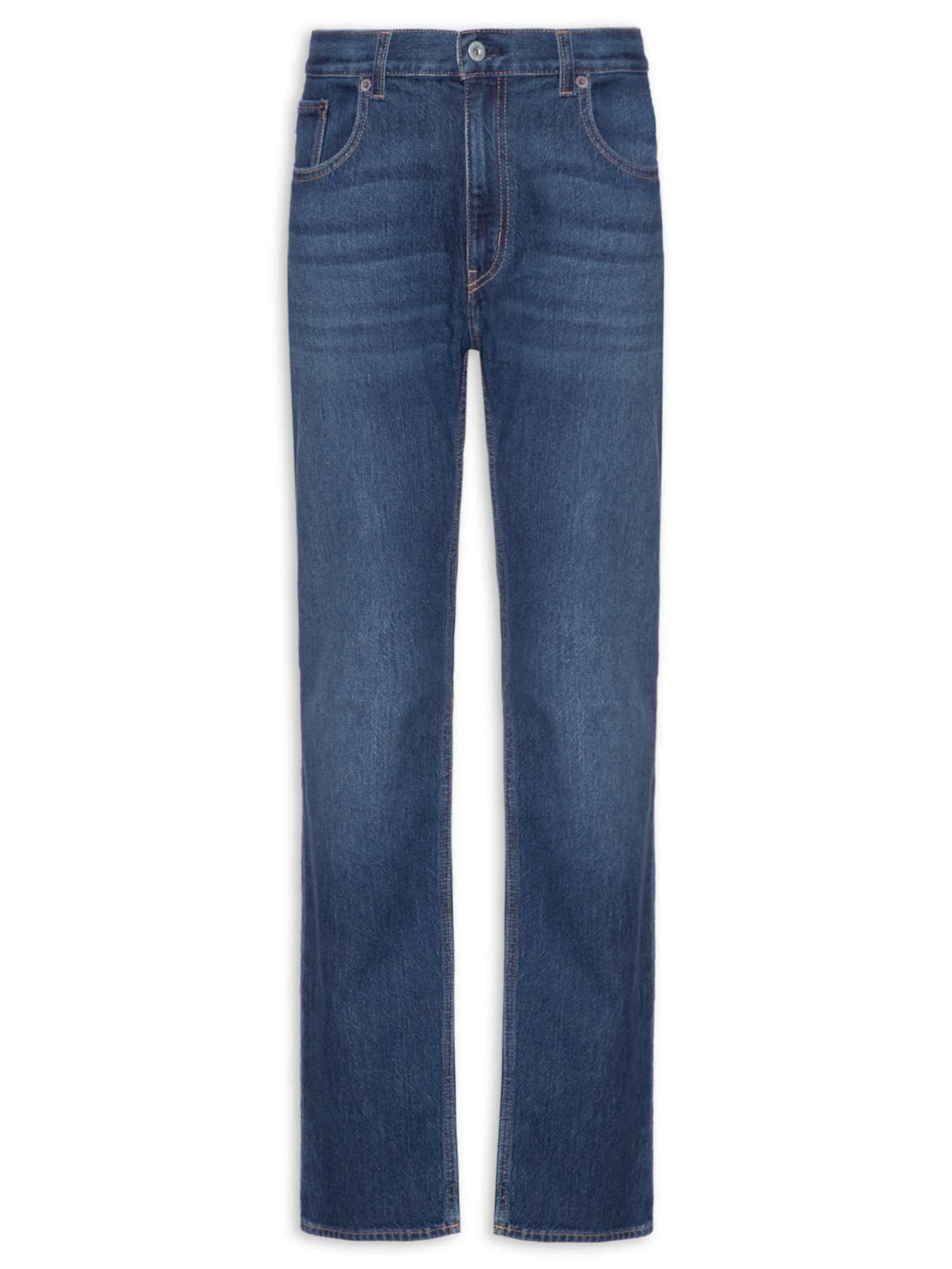 Calça Masculina Jeans Slim Fit Ash - Azul