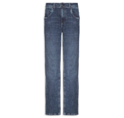 Calça Masculina Jeans Slim Fit - Azul