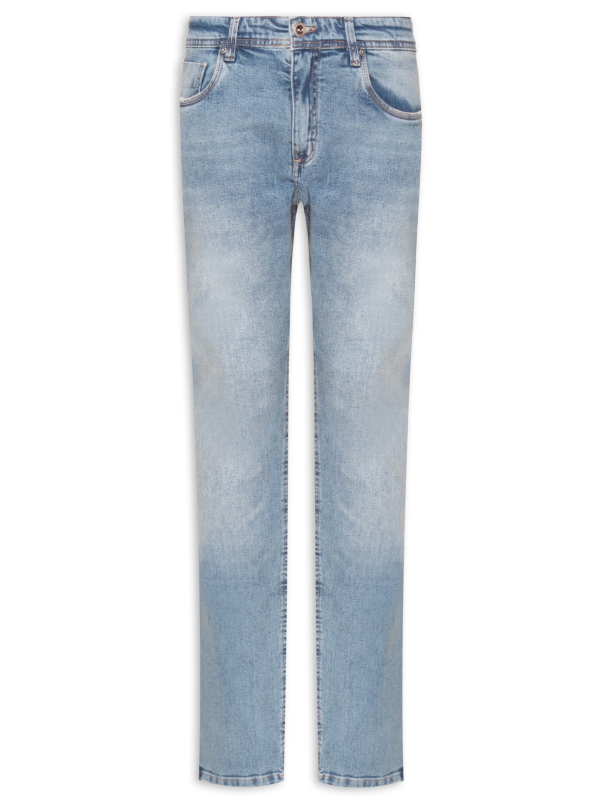 Calça Masculina Jeans Slim Fit Dirty - Azul