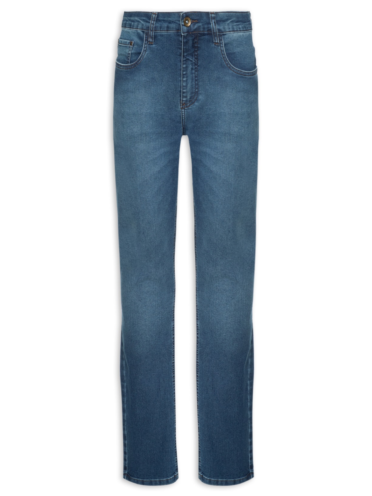 Calça Masculina Jeans Slim Fit Intense - Azul