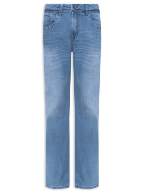 Calça Masculina Jeans Slim Fit Intense Blue Sk - Azul
