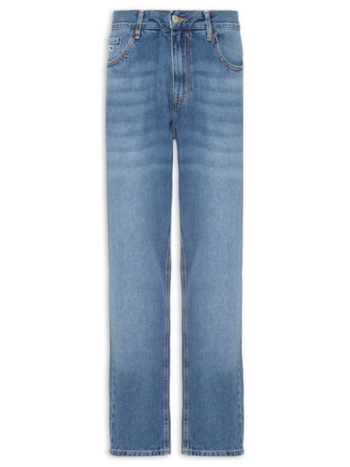 Calça Masculina Jeans Slim Fit Isaac Relaxed Tarered Bio 134 - Azul