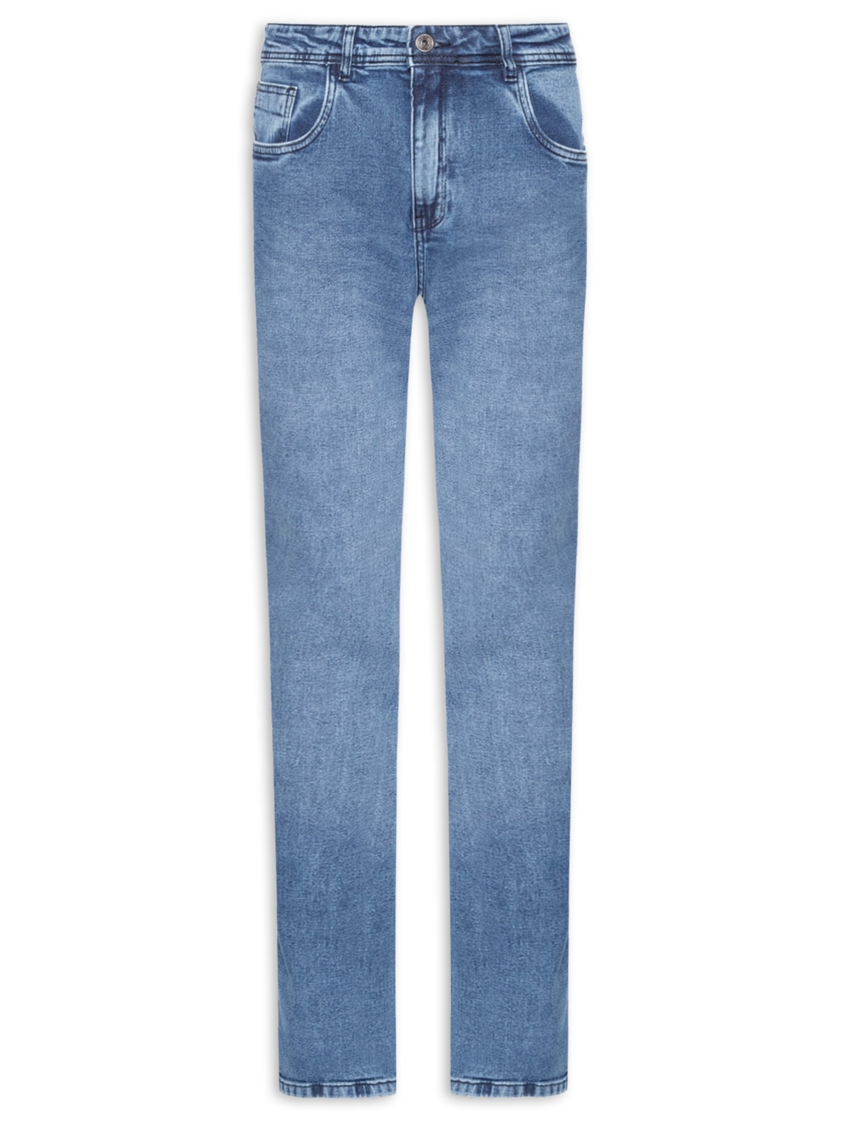 Calça Masculina Jeans Slim Fit Opaque Bl - Azul