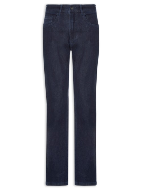 Calça Masculina Jeans Slim Fit Raw Intense - Azul