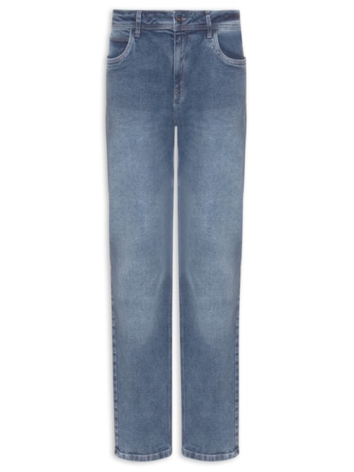 Calça Masculina Jeans Slim Fit Smoke Blue - Azul