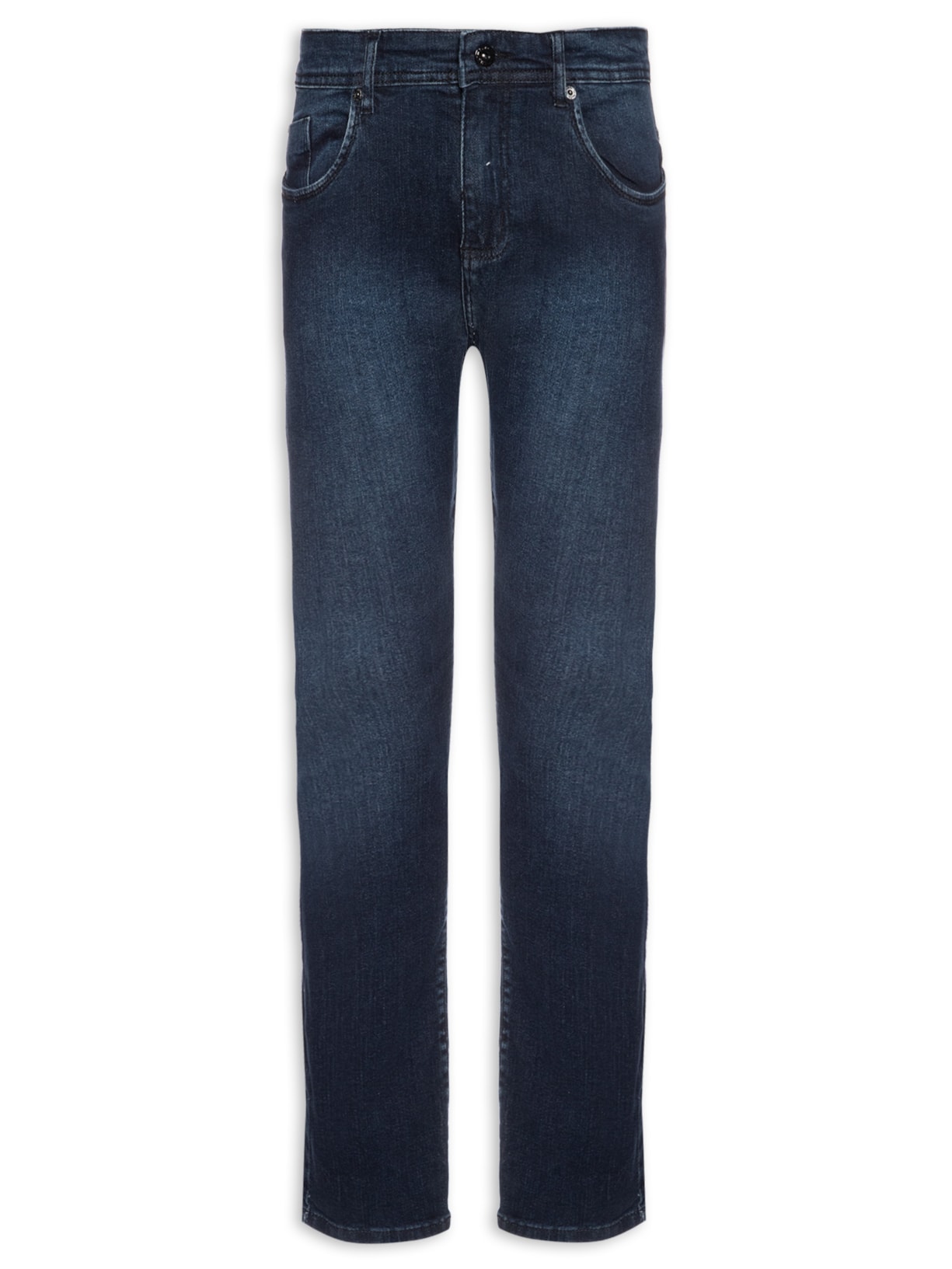 Calça Masculina Jeans Slim Intense Blue - Azul