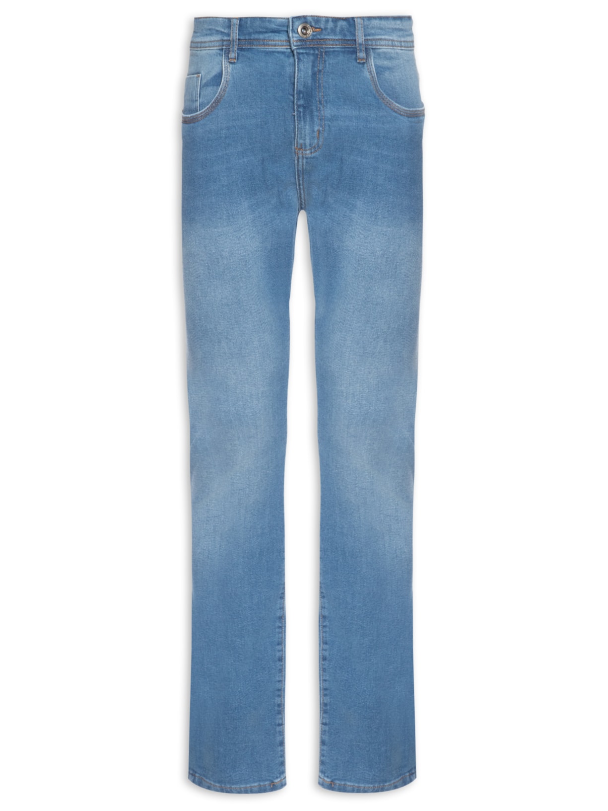 Calça Masculina Jeans Slim Light Blue - Azul