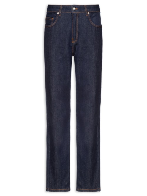 Calça Masculina Jeans Slim Onda Escura - Azul