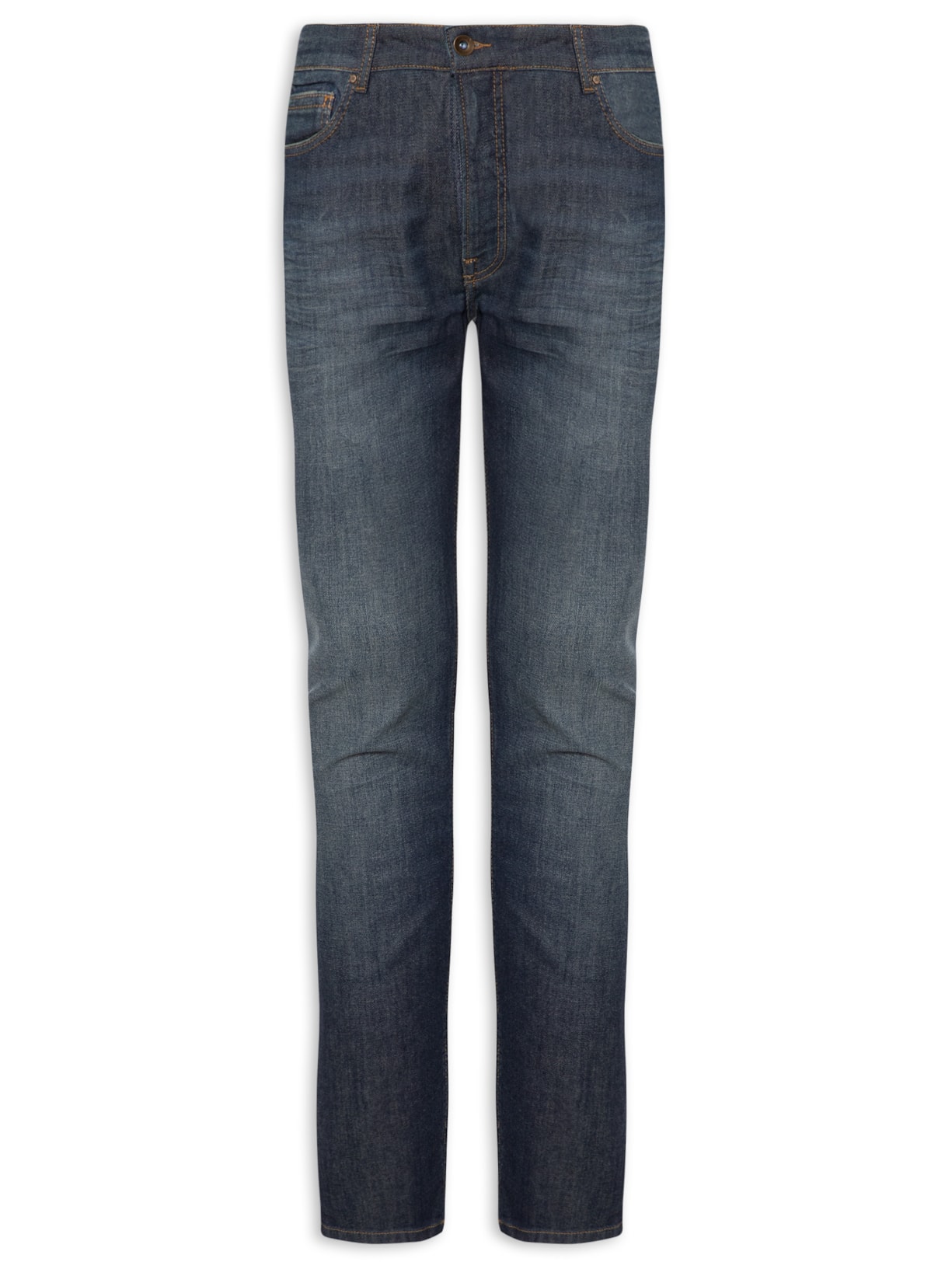 Calça Masculina Jeans Slim Paddock - Azul