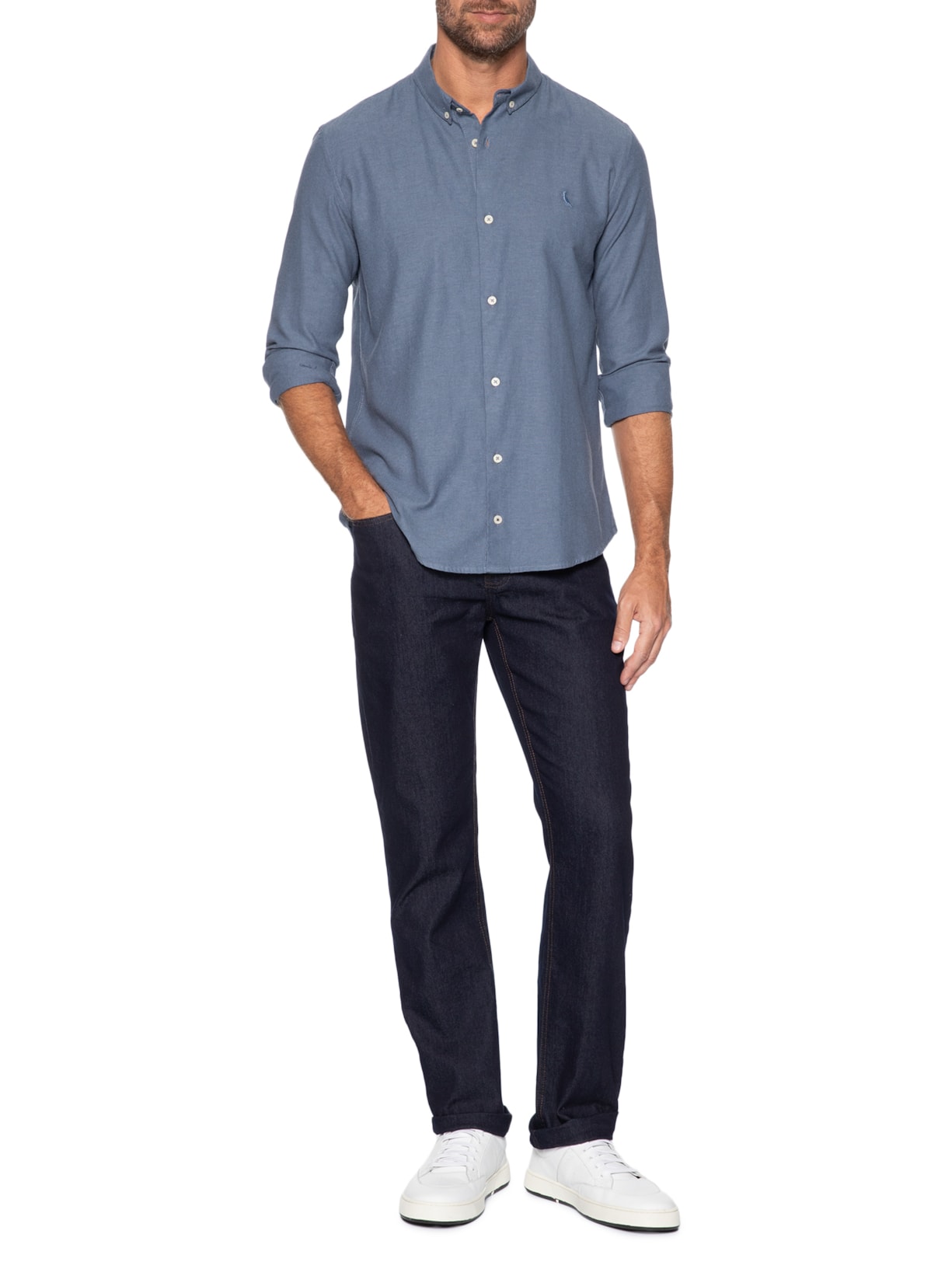 Calça Masculina Jeans Slim Patagônia Azul Reserva