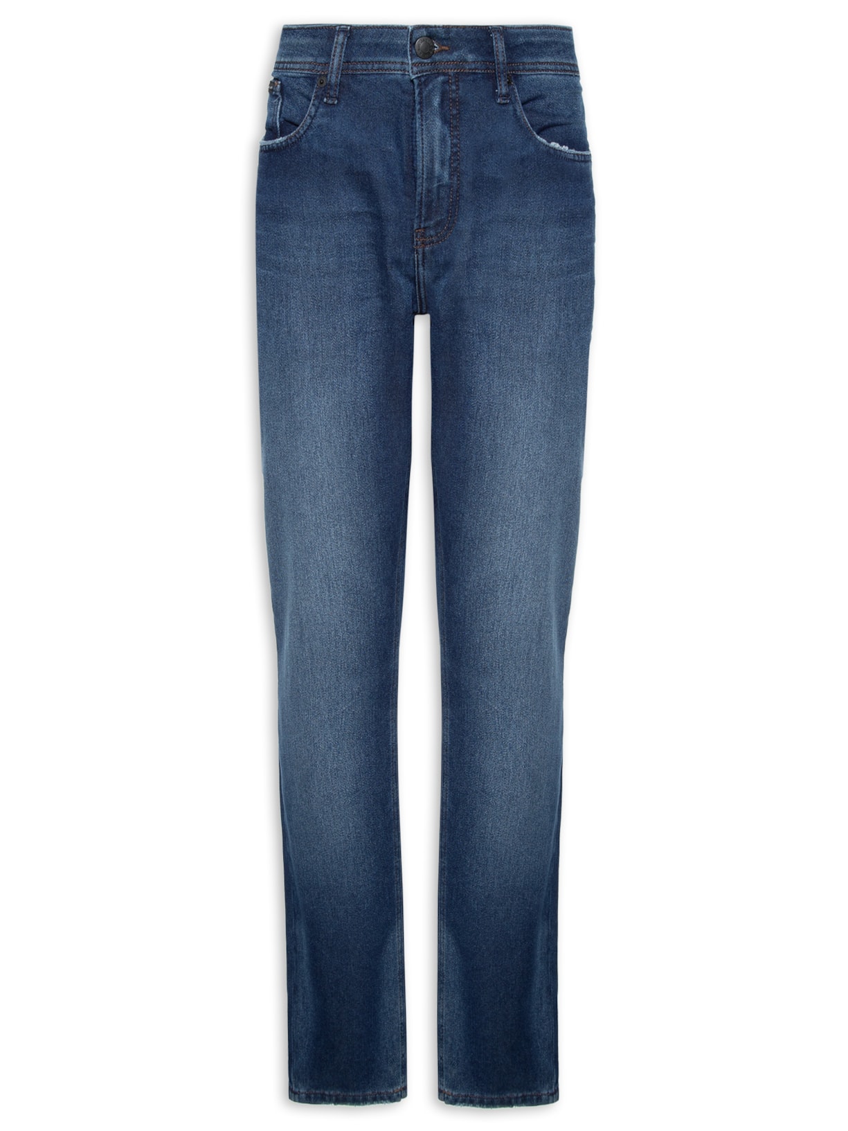 Calça Masculina Jeans Slim Premium - Azul