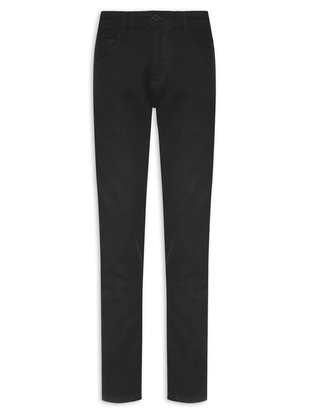 Calça Masculina Jeans Slim - Preto