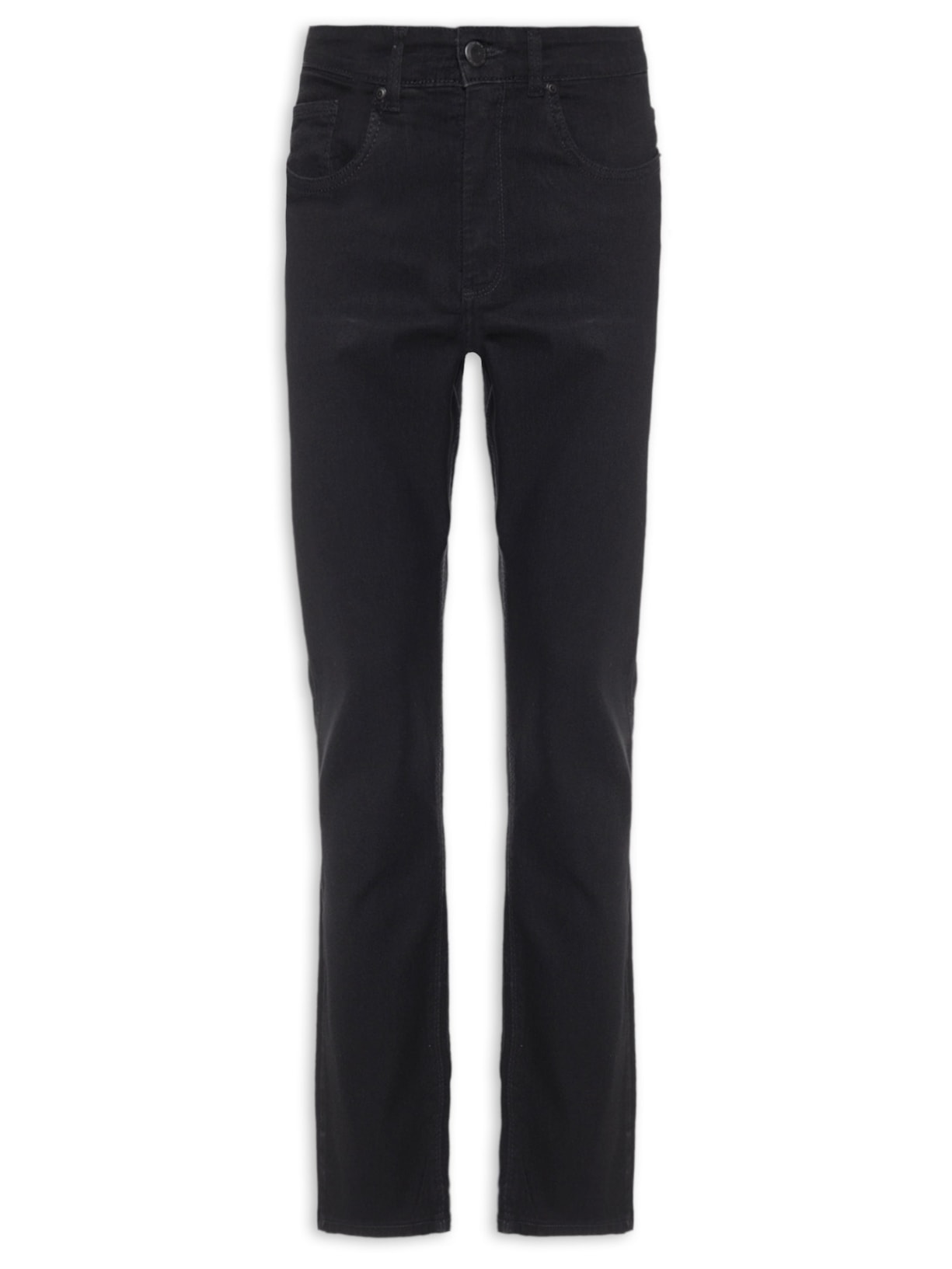 Calça Masculina Jeans Slim - Preto