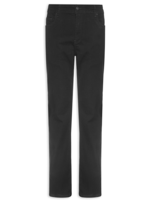 Calça Masculina Jeans Slim - Preto