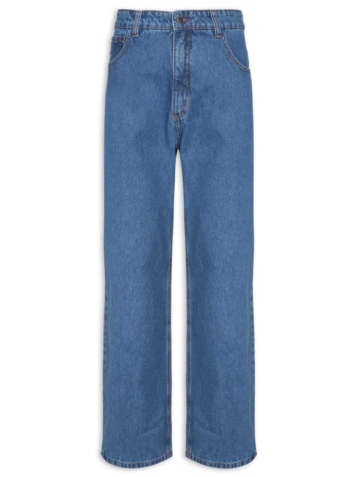 Calça Masculina Jeans Wide Sky - Azul