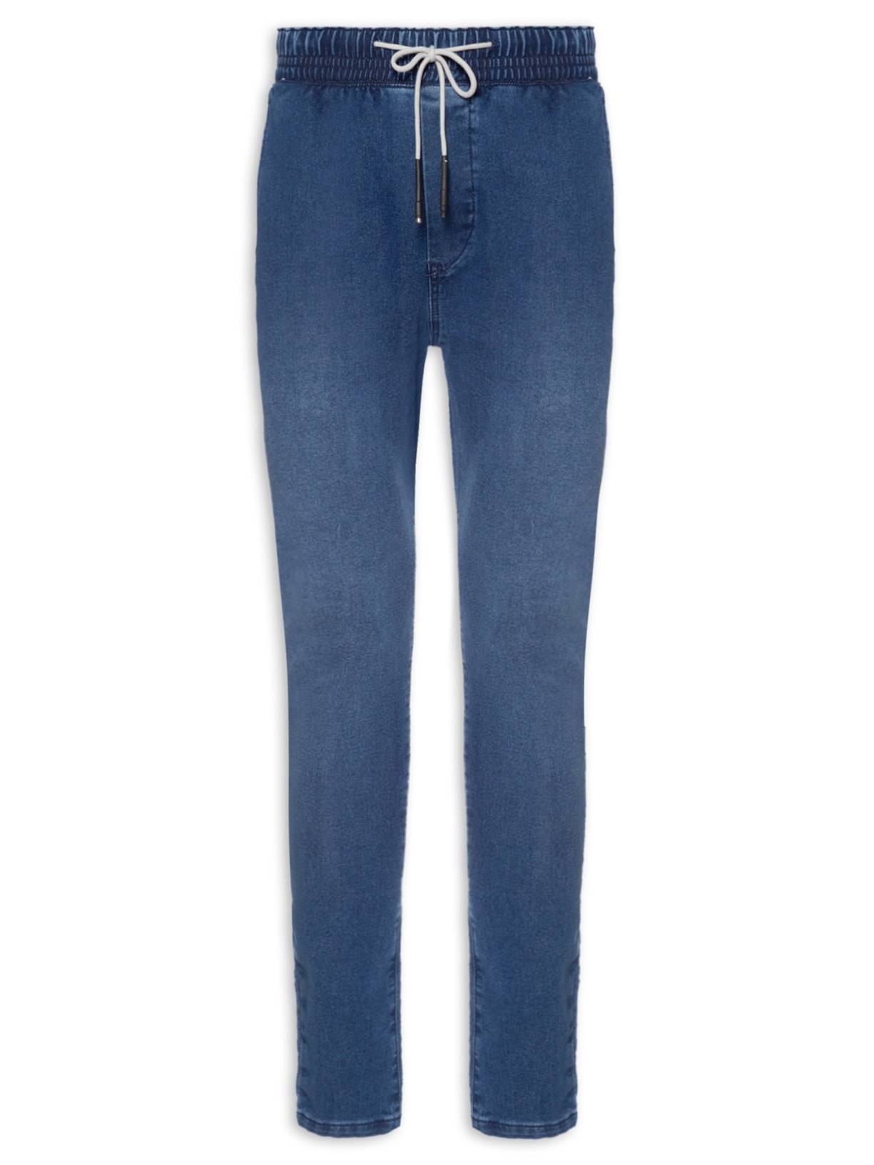 Calça Masculina Jogger Jeans - Azul