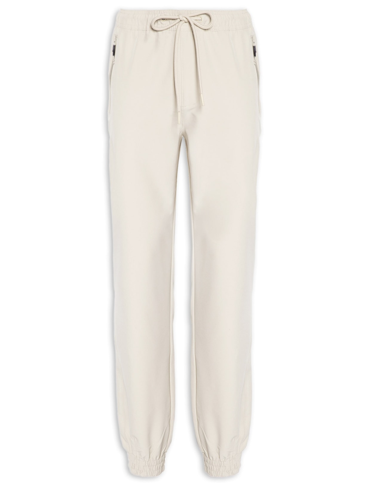 Calça Masculina Jogger Microfibra - Bege