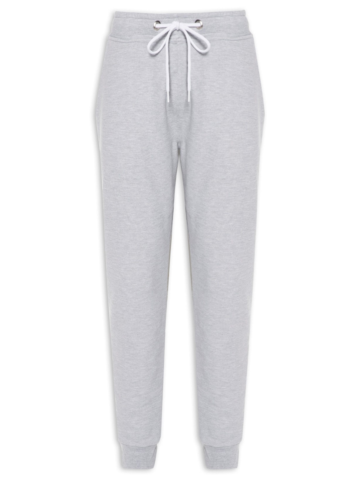 Calça Masculina Jogger Moletom - Cinza