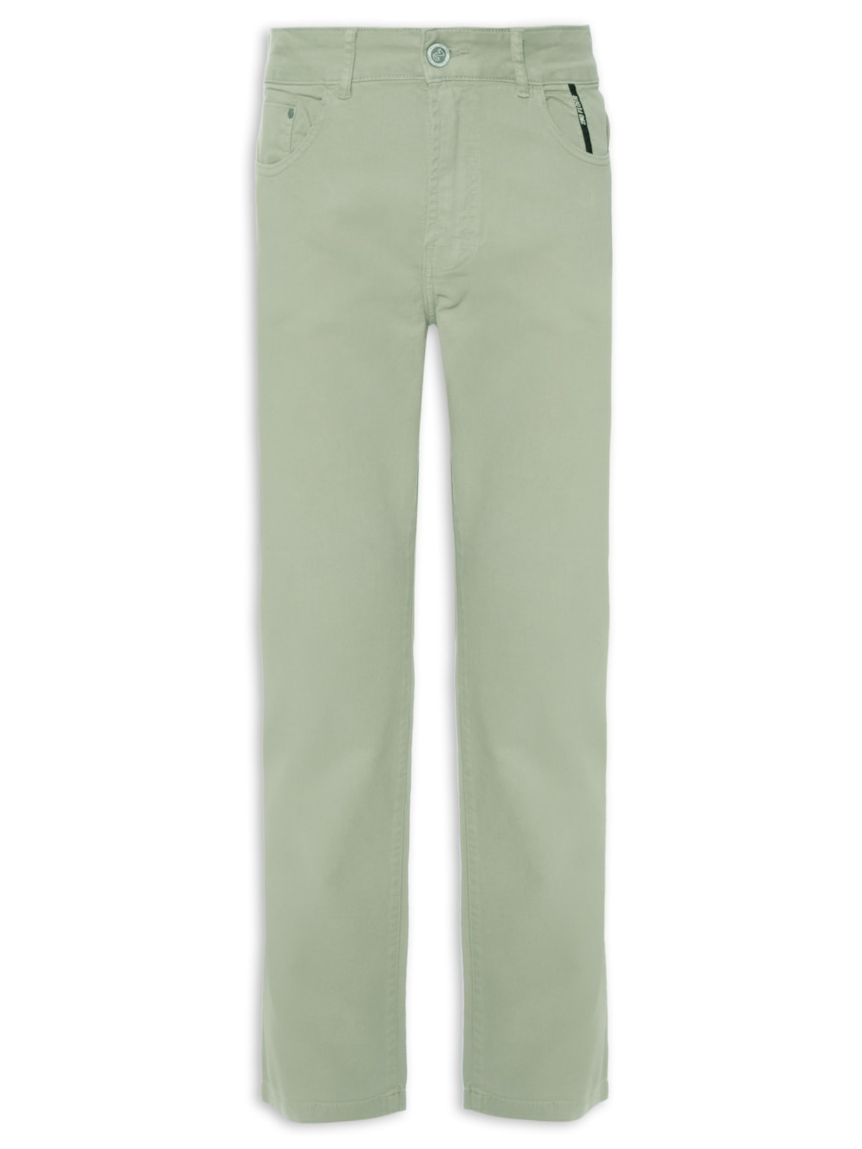 Calça Masculina Jogging Color Carrot 5 Pockets - Verde