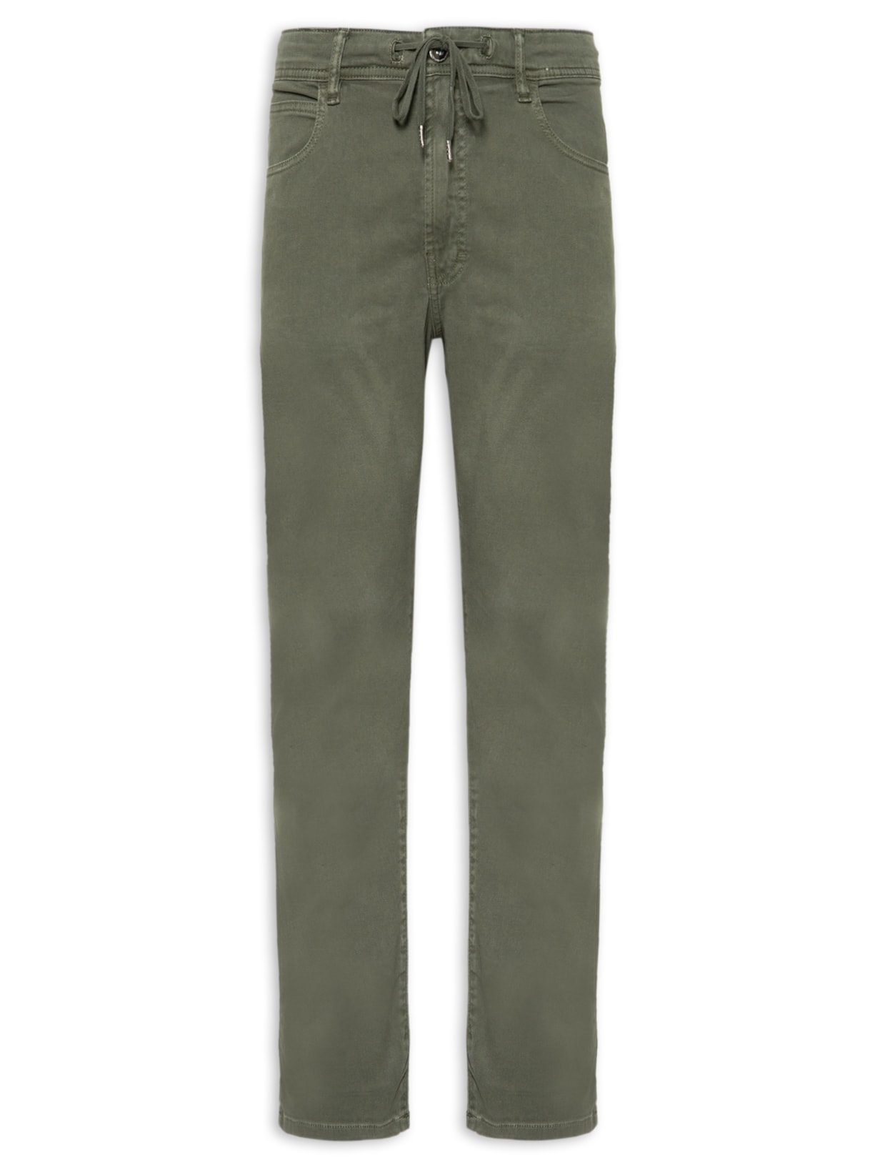Calça Masculina Jogging Color Preppy New Slim Et Zetex - Verde