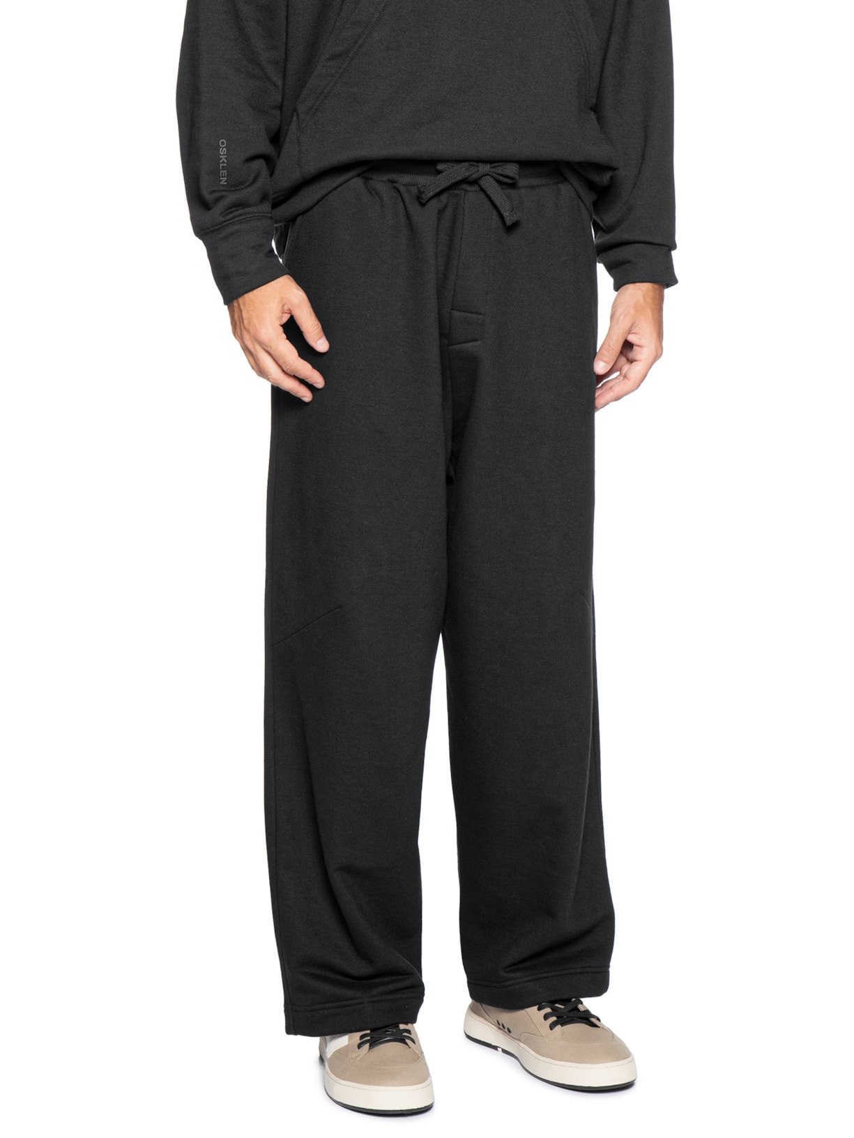 Calça Masculina Jogging Moletom Osk Snowboarding Preto Osklen