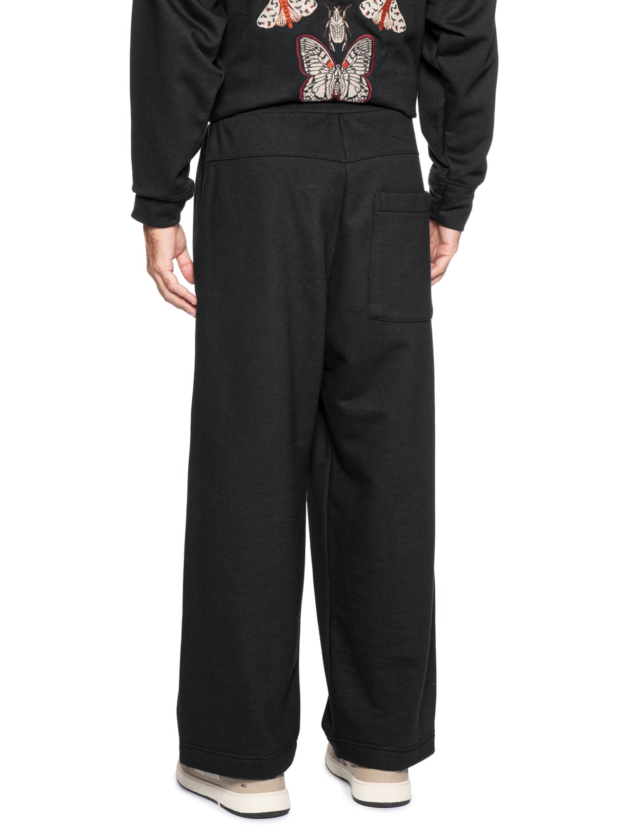 Calça Masculina Jogging Moletom Osk Snowboarding Preto Osklen