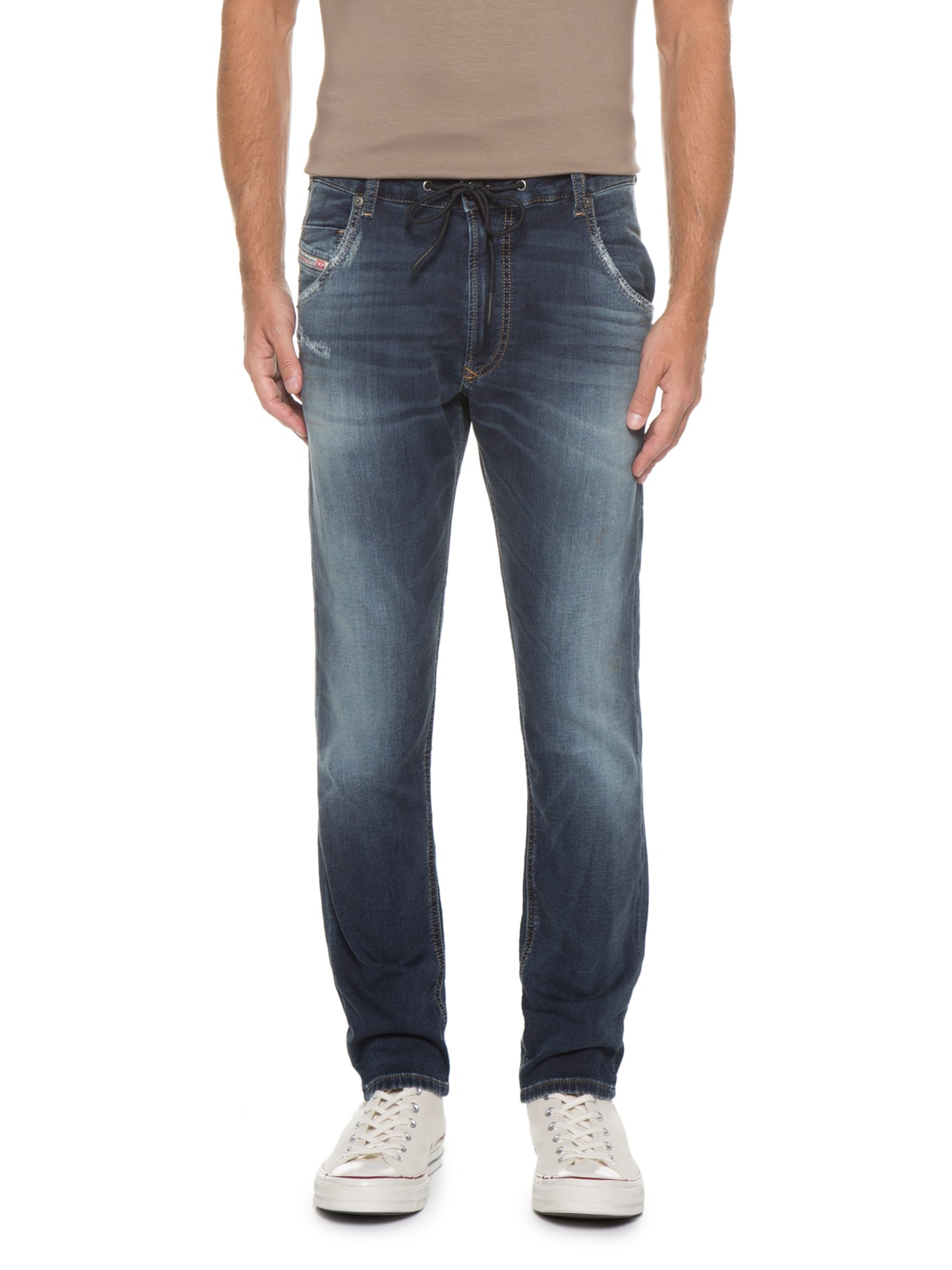 Calça Masculina Krooley-y-ne L.32 Sweat Jeans Azul Diesel