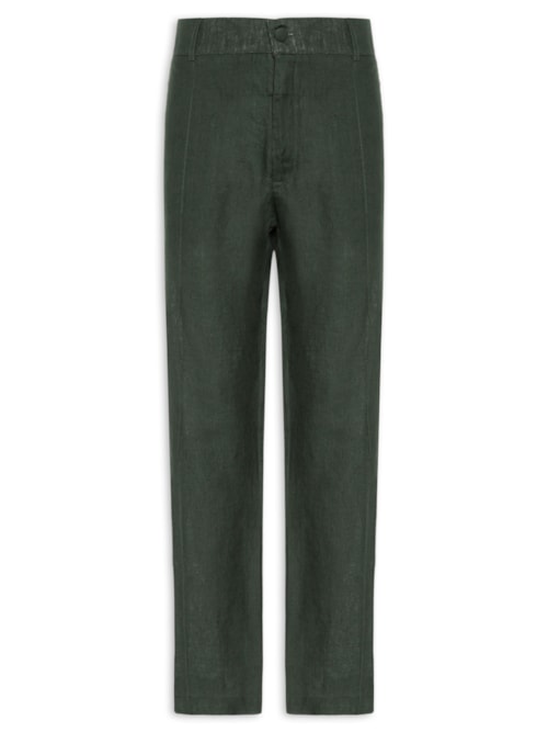 Calça Masculina Linho – Verde
