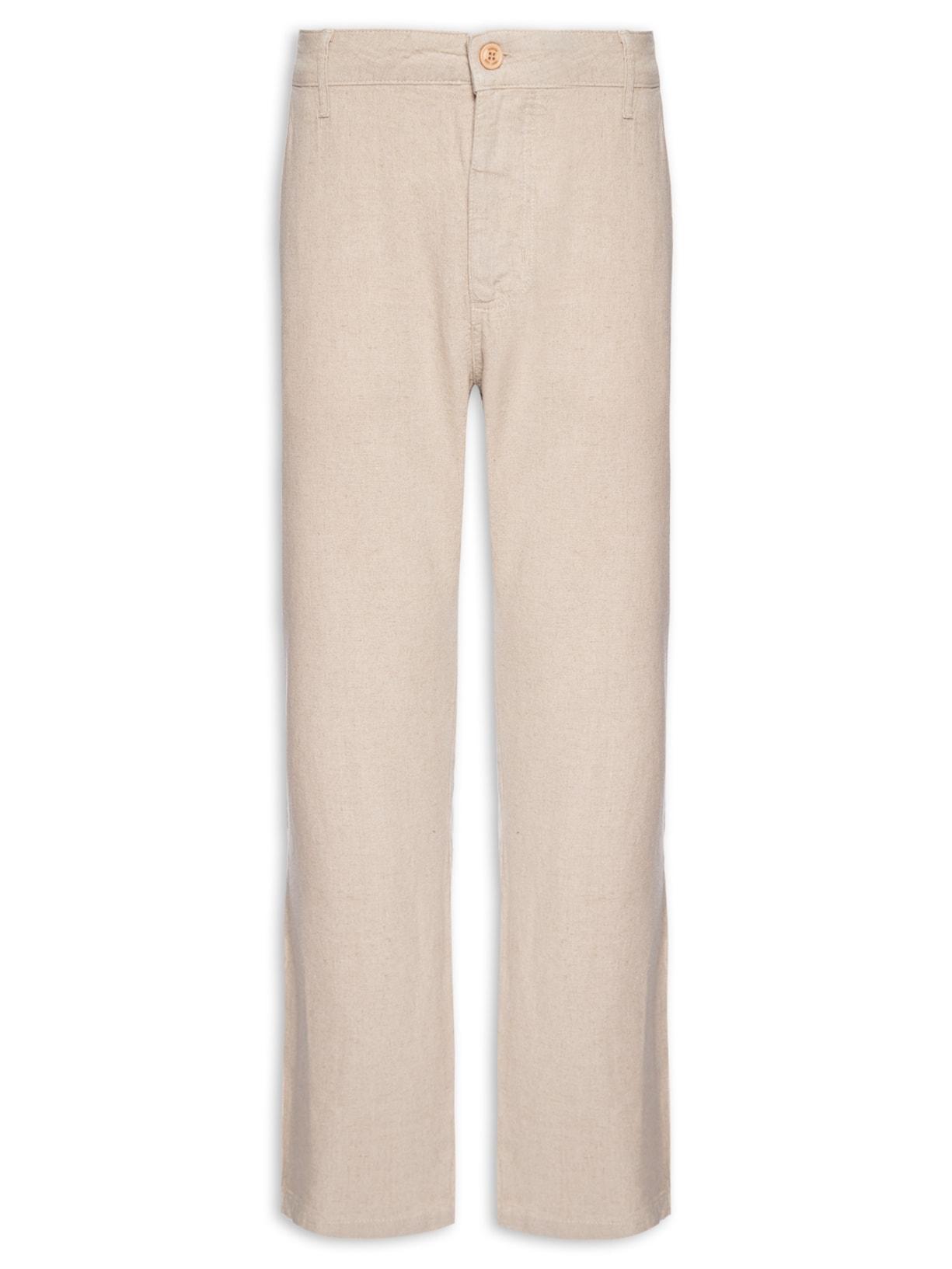 Calça Masculina Linho - Bege