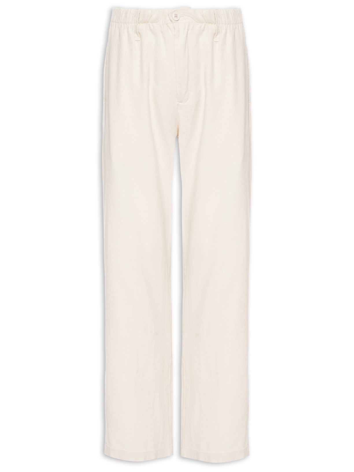 Calça Masculina Linho - Bege