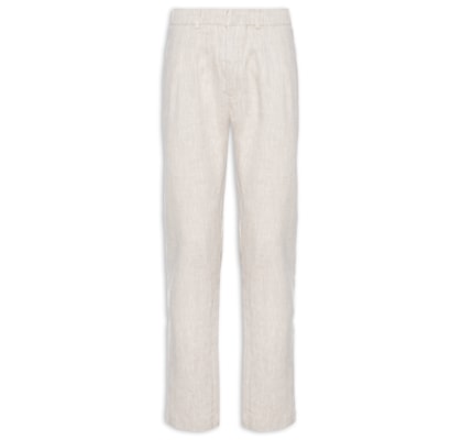 Calça Masculina Linho - Bege