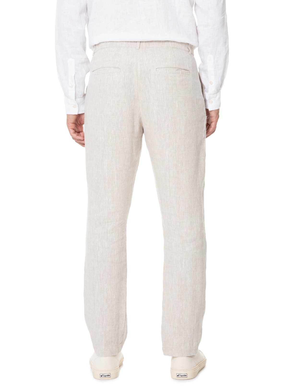 Calça Masculina Linho Bege Handred