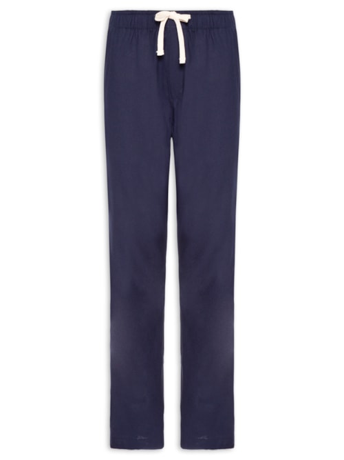 Calça Masculina Linho Pier - Azul